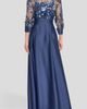 Tahari ASL Tahari ASL Sequin Long Sleeve Gown - 2