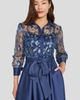 Tahari ASL Tahari ASL Sequin Long Sleeve Gown - 5
