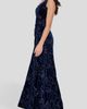 Tahari ASL Tahari ASL Sequin Velvet Gown - 3