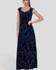 Tahari ASL Tahari ASL Sequin Velvet Gown - 5