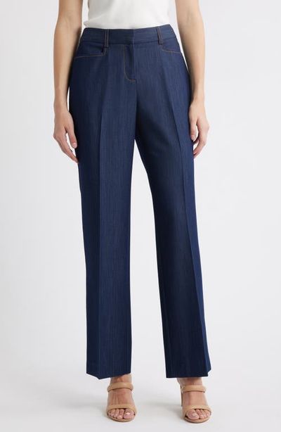 Tahari ASL Tahari ASL Straight Leg Trouser Jeans
