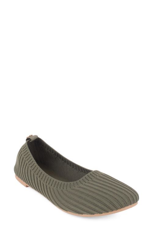 Tahari Tahari Clementia Knit Ballet Flat