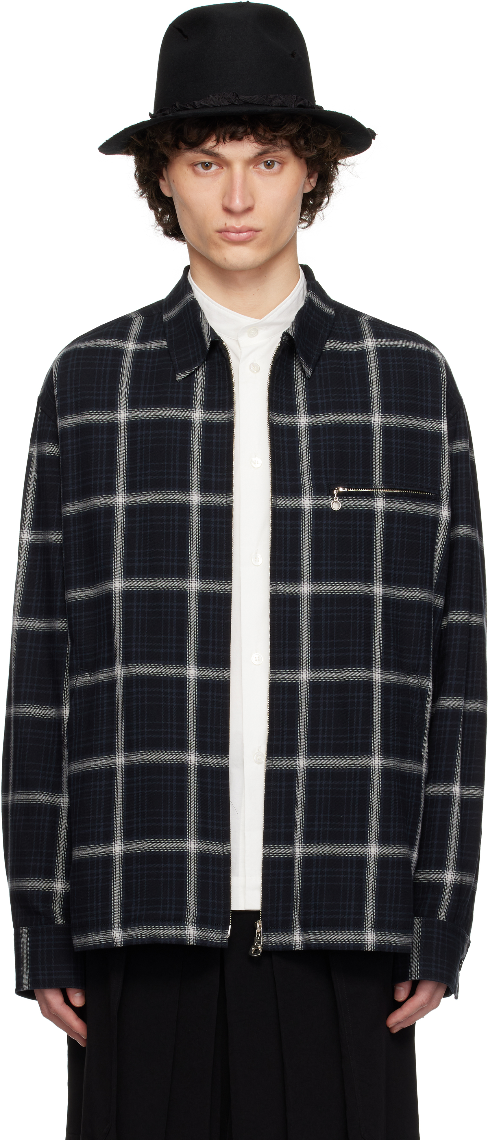 TAKAHIROMIYASHITA TheSoloist. - Black Full Zip Work Jacket