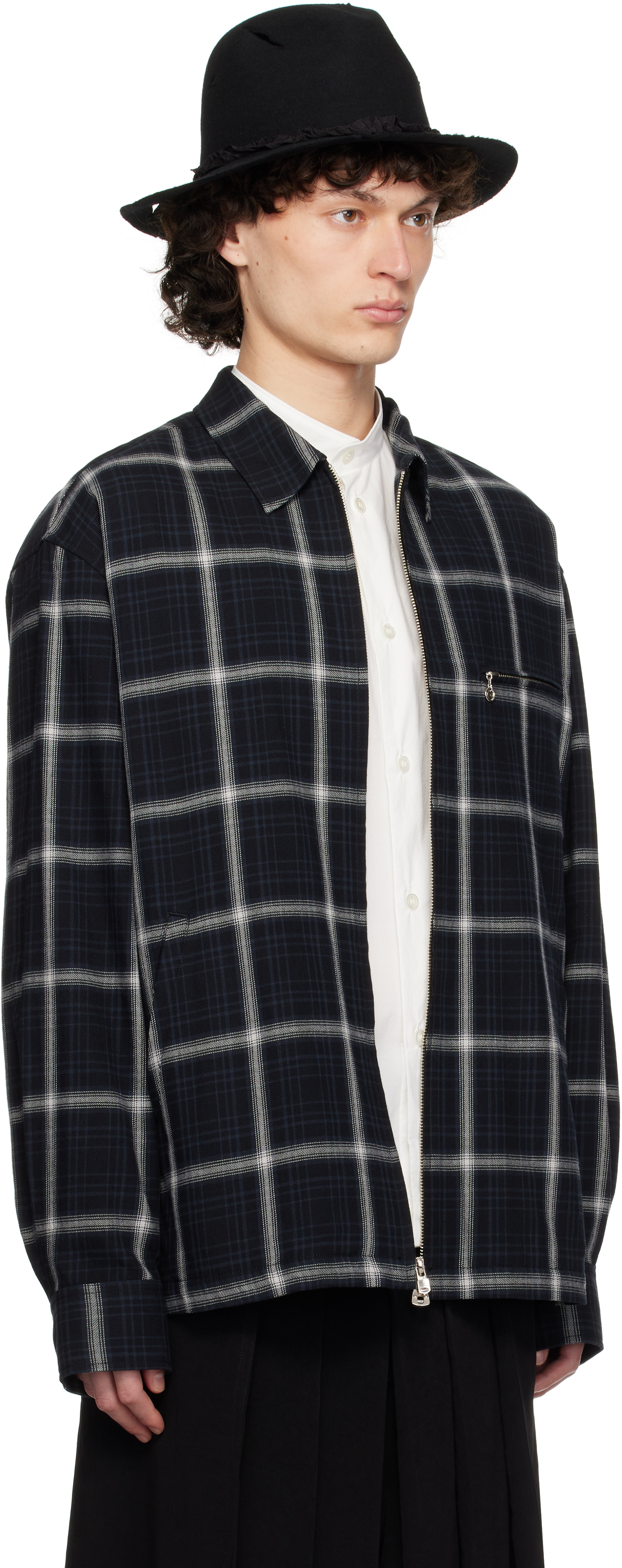 TAKAHIROMIYASHITA TheSoloist. - Black Full Zip Work Jacket