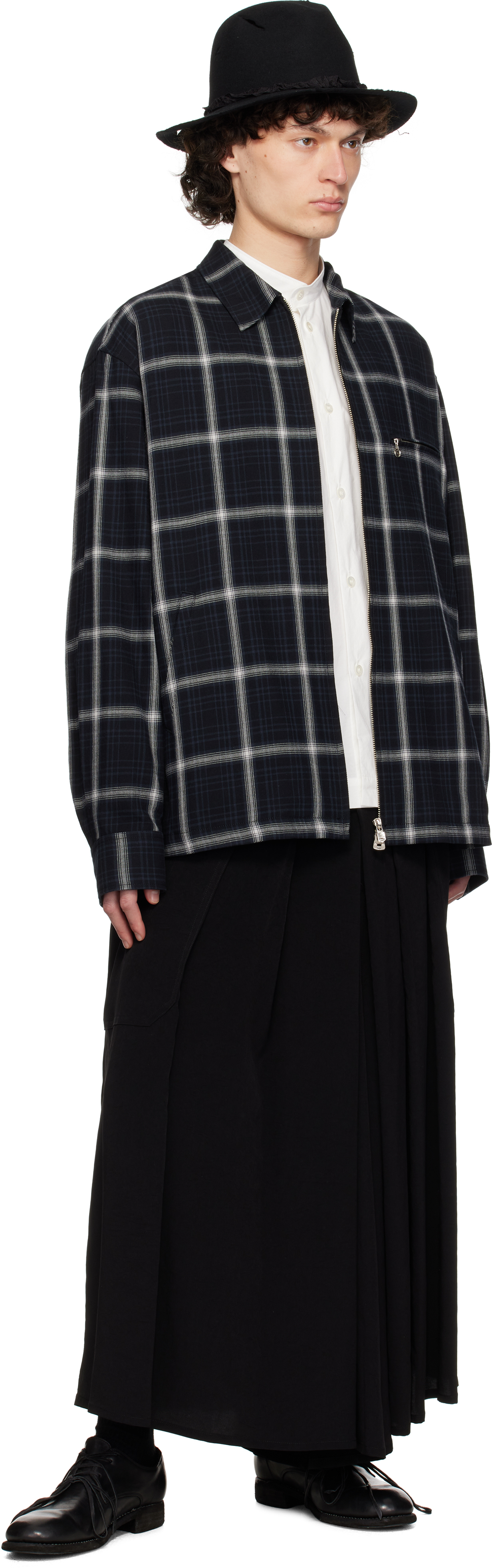 TAKAHIROMIYASHITA TheSoloist. - Black Full Zip Work Jacket