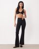 Tala TALA DayFlex 30" wrap high waisted flared yoga pants in black - 1