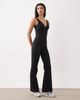 Tala Tala DayFlex built-in support V-neck full length tank top in black - 2