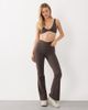Tala Tala DayFlex twist front sports bra in mocha brown - 2