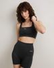 Tala TALA SkinLuxe crossback sports bra in shadow black - 1
