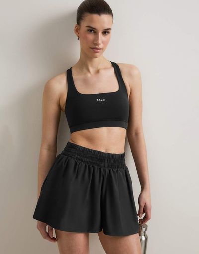 Tala Tala SkinLuxe floaty shorts in shadow black
