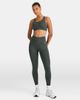 Tala Tala SkinLuxe V waist leggings in dark moss-Green - 1
