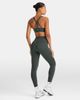 Tala Tala SkinLuxe V waist leggings in dark moss-Green - 3