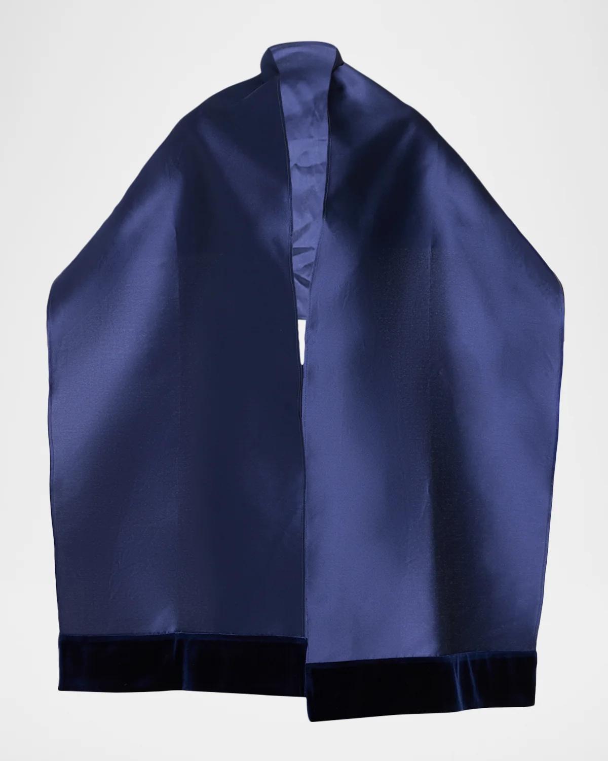 Talbot Runhof Asymmetric Strapless Satin Ball Gown