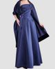 Talbot Runhof Talbot Runhof Women's Asymmetric Strapless Satin Stole - 2