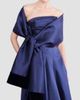 Talbot Runhof Talbot Runhof Women's Asymmetric Strapless Satin Stole - 4
