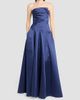 Talbot Runhof Women's Asymmetric Strapless Satin Ball Gown - 2