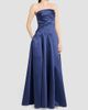 Talbot Runhof Women's Asymmetric Strapless Satin Ball Gown - 4