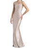 Talbot Runhof Women's Asymmetrical Metallic Gown - 4