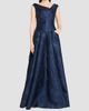 Talbot Runhof Women's Floral Jacquard Ballgown - 2