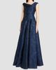Talbot Runhof Women's Floral Jacquard Ballgown - 4