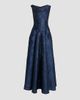 Talbot Runhof Women's Floral Jacquard Ballgown - 6