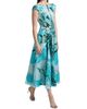 Talbot Runhof Women's Floral Jacquard Tea-Length Dress - 4