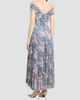 Talbot Runhof Women's Floral Metallic Voile Cocktail Dress - 3