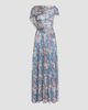 Talbot Runhof Women's Floral Metallic Voile Gown - 1