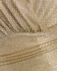 Talbot Runhof Women's Metallic Voile Capelet Mermaid Gown - 7