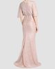Talbot Runhof Women's Metallic Voile Gathered Gown - 3