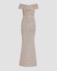 Talbot Runhof Women's Sequin Jersey Off-the-Shoulder Gown - 1