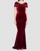 Talbot Runhof Women's Stretch Velvet Gown - 2