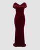 Talbot Runhof Women's Stretch Velvet Gown - 6