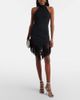 Taller Marmo Taller Marmo Ares fringed jersey minidress - 2