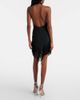 Taller Marmo Taller Marmo Ares fringed jersey minidress - 3