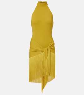 Taller Marmo Taller Marmo Artemis fringed beach cover-up and swimsuit
