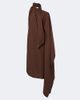 Taller Marmo Taller Marmo Atlas asymmetric scarf-detail midi dress - 1