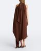 Taller Marmo Taller Marmo Atlas asymmetric scarf-detail midi dress - 6