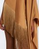 Taller Marmo Taller Marmo Atlas fringed scarf-detail crêpe cady blouse - 4