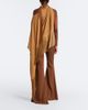 Taller Marmo Taller Marmo Atlas fringed scarf-detail crêpe cady blouse - 5