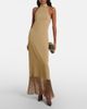 Taller Marmo Taller Marmo Berlin fringed crÃªpe cady gown - 2