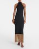 Taller Marmo Taller Marmo Berlin fringed crêpe cady maxi dress - 2