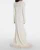 Taller Marmo Taller Marmo Bridal Hollywood feather-trimmed gown - 3