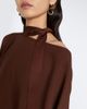 Taller Marmo Taller Marmo Brooks scarf-detail caped maxi dress - 3