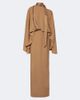 Taller Marmo Taller Marmo Brooks scarf-detail crêpe cady maxi dress - 1