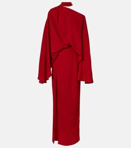 Taller Marmo Taller Marmo Brooks scarf-detail crÃªpe maxi dress
