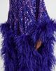 Taller Marmo Taller Marmo Casta Diva Follies sequined tulle kaftan - 5