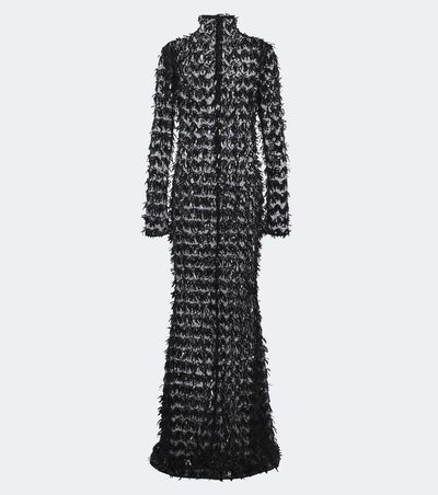Taller Marmo Taller Marmo Dragon Lady sequined gown