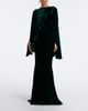 Taller Marmo Taller Marmo Draped velvet gown - 2