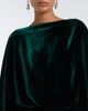 Taller Marmo Taller Marmo Draped velvet gown - 3